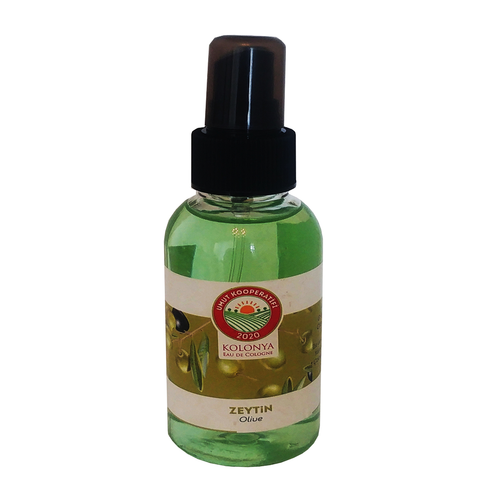 80° Zeytin Çiçeği Kolonyası 100 ml Spreyli – Braille Etiketli