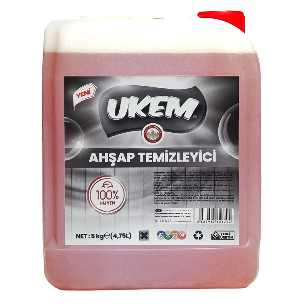 UKEM Ahşap Temizleyici 5 Kg – %100 Hijyen