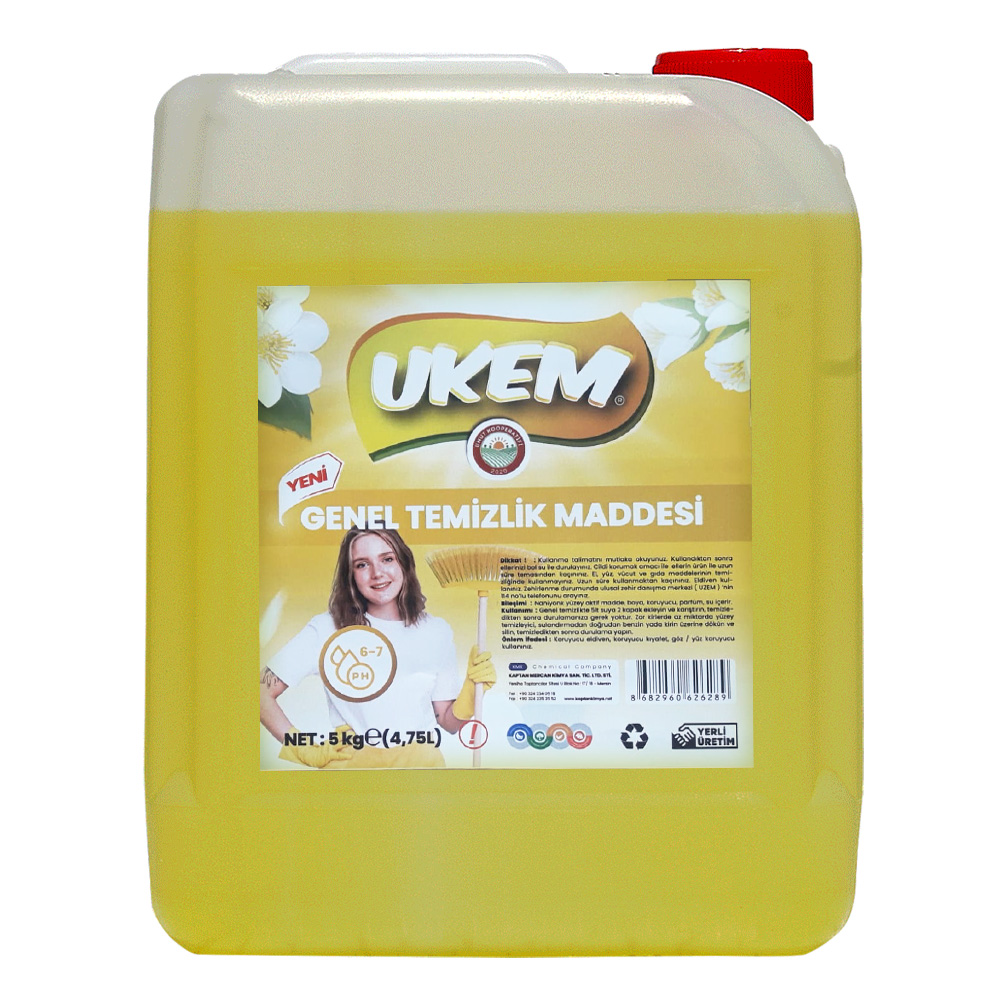 UKEM Genel Temizlik Maddesi Floral 5 Kg