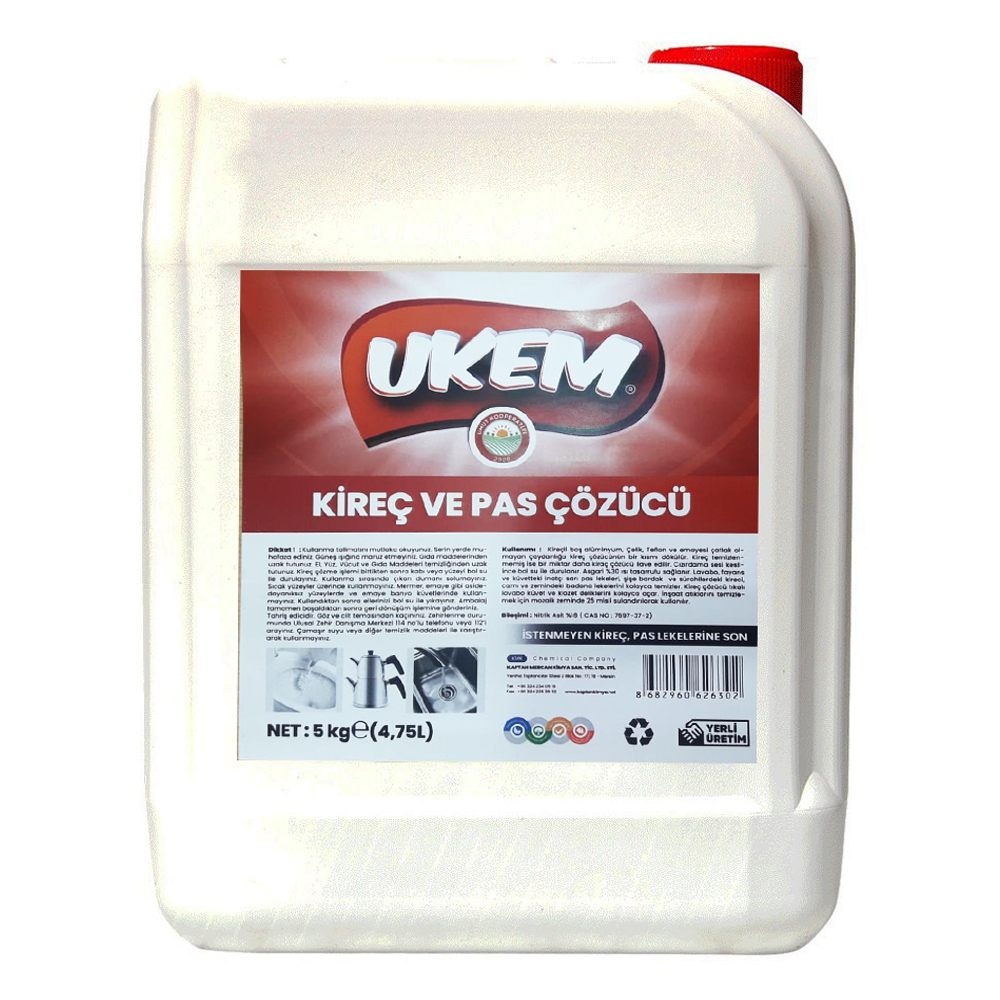 UKEM Kireç ve Pas Sökücü 5 Kg