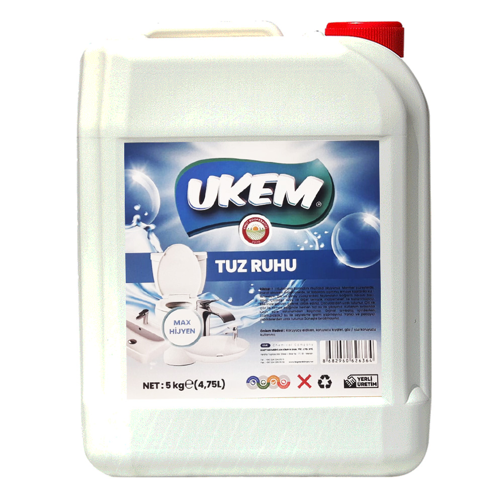 UKEM Tuz Ruhu 5 Kg – Max Hijyen