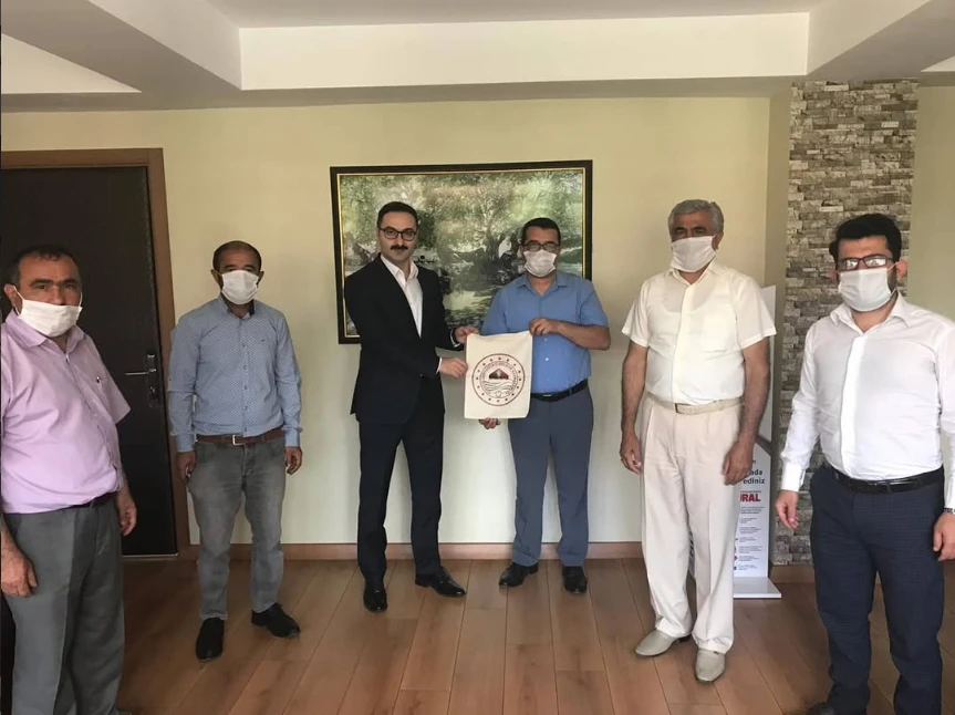 Gülnar Kaymakamlığı’nda gerçekleştirilen görüşme