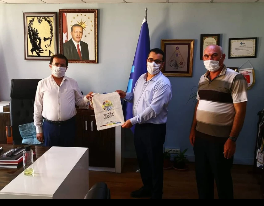 İŞKUR İl Müdürlüğü’nde gerçekleştirilen görüşme