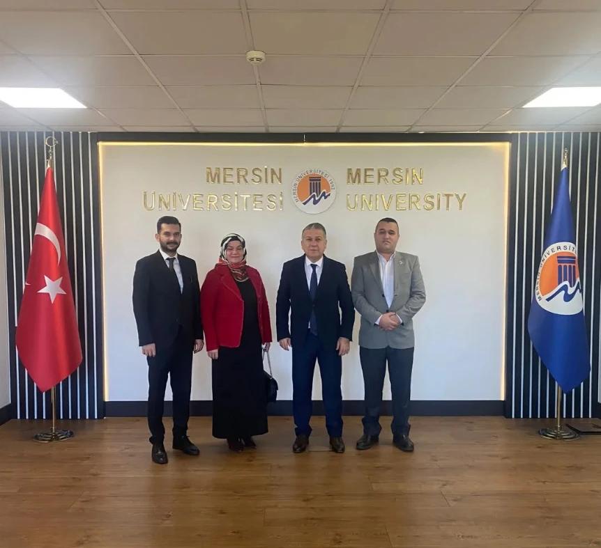 Mersin Üniversitesi Rektörlük ziyareti