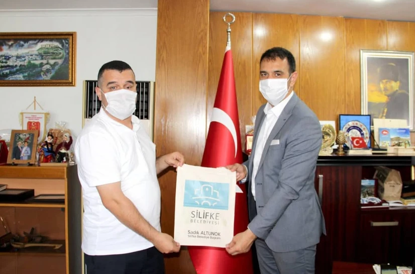 Silifke Belediyesi’nde gerçekleştirilen görüşme