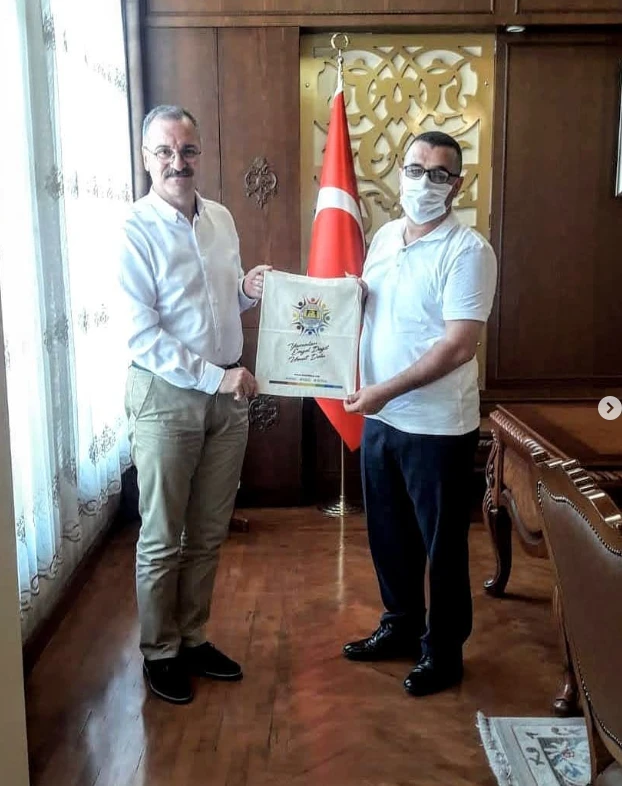 Silifke Kaymakamlığı’nda gerçekleştirilen görüşme