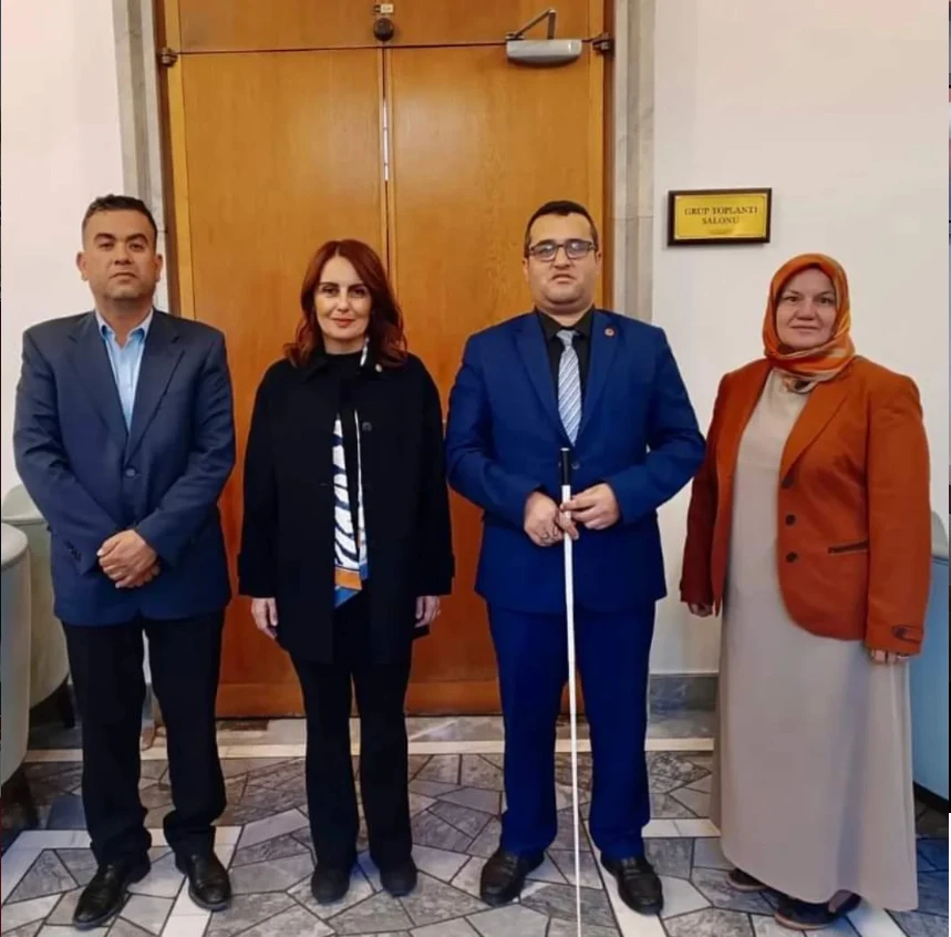 Umut Kooperatifi yönetiminin TBMM ziyareti