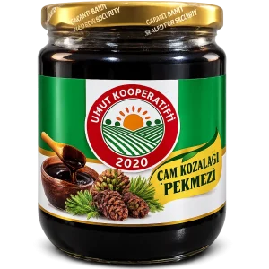 Umut Kooperatifi doğal çam kozalağı pekmezi 850 gr cam kavanoz